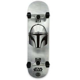 تصویر اسکیت برد المنت طرح Mandalorian 