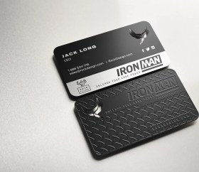 تصویر کارت ویزیت Iron Man 