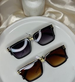 تصویر عینک زنانه میباخ فریم مستطیلی کد کد ۳۲ - مشکی 