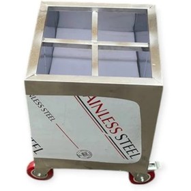 تصویر جا سیخی استیل 