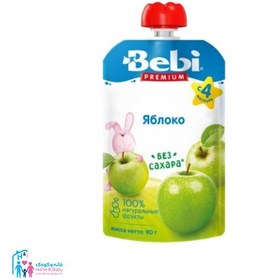 تصویر پوره ساندیسی سیب سبز bebi 