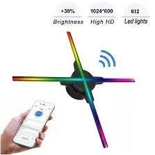 تصویر هولوگرام فن سه بعدی 80 سانتی متر HOLOGRAM FAN 3D 80CM