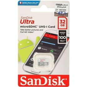 تصویر رم میکرو 32 گیگابایتی سن دیسک مدل Sandisk KH-Ultra 