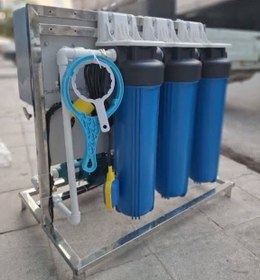 تصویر پیش تصفیه آب سه مرحله 