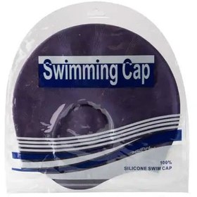 تصویر کلاه شنا سیلیکونی مدل گوش دار 