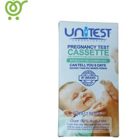 تصویر بی بی چک مدل CASSETTE یونی تست Unitest Pregnancy Test CASSETTE