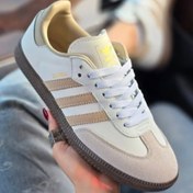 تصویر کتونی دخترانه آدیداس سامبا سایز ۳۸ قهوه ای 