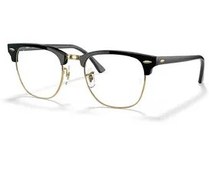 تصویر عینک بلو کنترل کلاب مستر ری بن سایز 51 - Ray Ban CLUBMASTER BLUE-LIGHT CLEAR RB3016 901/BF size51 - اورجینال 