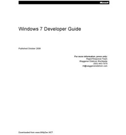 خرید و قیمت دانلود کتاب MS Press - Windows 7 Developer Guide 2008.