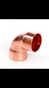 تصویر زانو مسی "2.1/8 اینچ ("2) 90 درجه 2.1/8" Copper 90° Elbow 54 mm