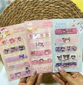 تصویر چسب زخم کرومی بسته ۵ عددی 