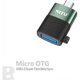 تصویر او تی جی نیتو مدل OTG Nitu ntcn17 USB to Micro عمده 