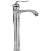 تصویر شیر روشویی شیبه مدل ارکید - بلند / Shibeh Pillar Mixer Faucet