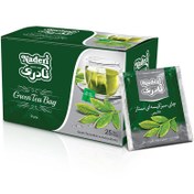 تصویر چای سبز تی بگ ممتاز / با نعناع 25 عددی نادری 