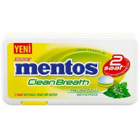 تصویر خوشبوکننده دهان منتوس با طعم لیمو 21 گرمی ا Mentos Clean Breath Mentos Clean Breath