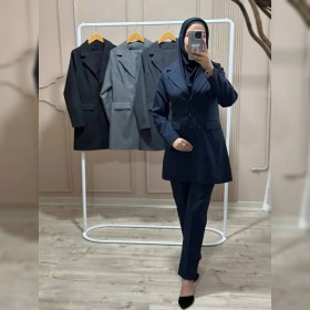 تصویر مانتو شلوار اداری پریا 