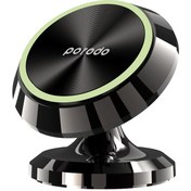 تصویر پایه نگهدارنده مغناطیسی Porodo مدل PD-3CDMGCR Porodo 3 Circular Discs Magnetic Car Mount - Black