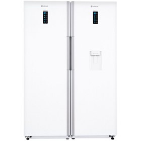 تصویر یخچال فریزر دوقلو اسنوا سری هایپر 38 فوت مدل SN6-SN5-1319 Snowa Hyper series 38 feet twin fridge freezer model sn6-sn5-1319