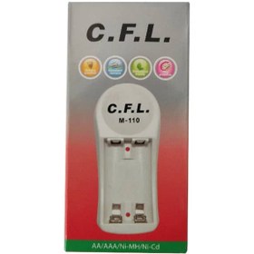 تصویر شارژر باتری C.F.L مدل M-110 C.F.L. Battery Charger Model M-110