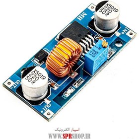 تصویر ماژول کاهنده 5 آمپر قابل تنظیم از 1.25 تا 36 ولت مدل XL4015 BOARD MODULE DC-DC XL4015 5A