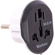 تصویر تبدیل 3 به 2 برق Marken M.S.H Marken M.S.H Adaptor