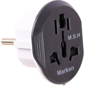 تصویر تبدیل 3 به 2 برق Marken M.S.H Marken M.S.H Adaptor