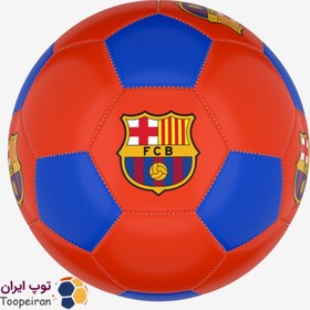 تصویر توپ فوتبال دوخت ماشینی سایز 2 بارسلونا –NEW CLUB 2 Size 2 Barcelona - NEW CLUB 2 machine-stitched soccer ball