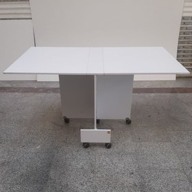 تصویر میز فوق کمجا تاشو - سایز ۹۰×۱۸۵ ارتفاع ۹۰ 