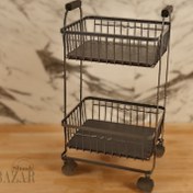 تصویر سبد سیب‌زمینی و پیاز دو طبقه طرح کاریزما بی وی کی کد 421602 