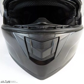 تصویر کلاه کاسکت Glassy Black رادین کد 1941 