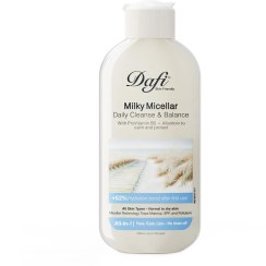 تصویر محلول پاک کننده آرایش شیری دافی مناسب پوست خشک حجم ۲۰۰ میلی لیتر 