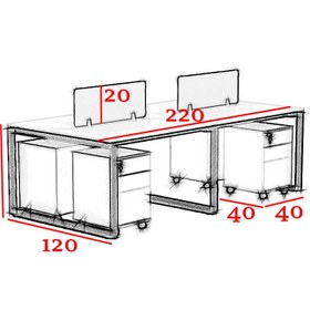 تصویر میز کارگروهی Column 