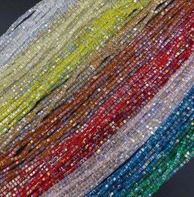 تصویر کریستال مکعبی شفاف 