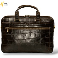 تصویر کیف اداری مردانه کروکو کد 212 