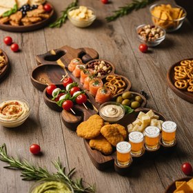 تصویر مزه خوری چوبی کد 847 