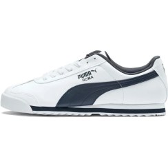 تصویر کفش ورزشی مردانه پوما Puma 353572-12 Puma Roma Basic Men's Sports Shoes white-new navy 