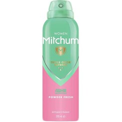 تصویر اسپری ضد تعریق زنانه پاور فرش میچام Mitchum Powder Fresh Deodorant 200Ml