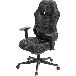 تصویر صندلی گیمینگ بامو طرح چریکی مشکی مدل G2020 