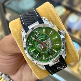 تصویر ساعت امگا مردانه اتوماتیک بند سلیکونی OMEGA WATCH 