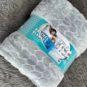 تصویر پتو مسافرتی یکنفره تیسا طرح برجسته 