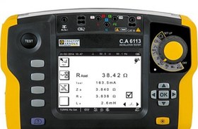 تصویر مولتی فانکشن تستر کاوین آرنوکس مدل CA6113 Chauvin Arnoux CA6113 Multi Function Tester