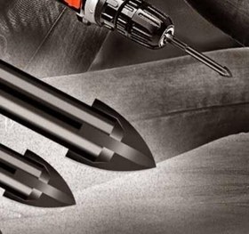 تصویر مته نیزه ایی ۸ میل چهار پر 