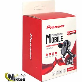 تصویر هولدر نگهدارنده گوشی هوشمند pioneer mobile holder H-42 