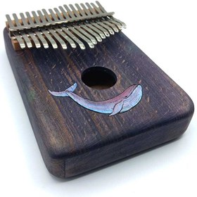 تصویر کالیمبا 17 تیغ چوب راش طرح وال کد d160011 