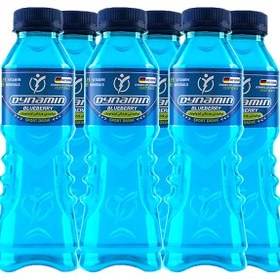 تصویر پک 12 عددی نوشیدنی ویتامینه ایزوتونیک داینامین - سیب 