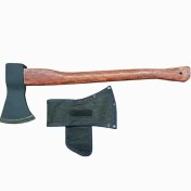 تصویر تبر سنگین دسته بلند یک کیلویی 