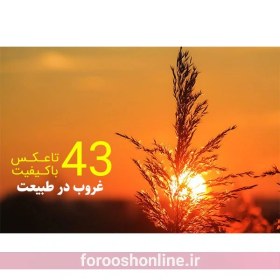 تصویر دانلود پکیج 43 تایی عکس با کیفیت از لحظه غروب در فضای باز و طبیعت 