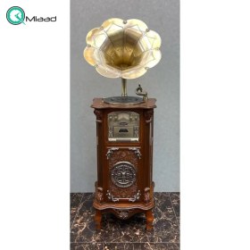 تصویر گرامافون مبله آنتیک مدل ۲۵۶۰ فول Gramophone antique 2560 full