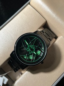 تصویر ساعت رینگی ووسن سبز 