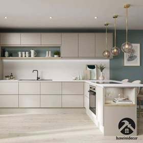 تصویر کابینت مدرن مدل آرام قیمت بر اساس یک متر